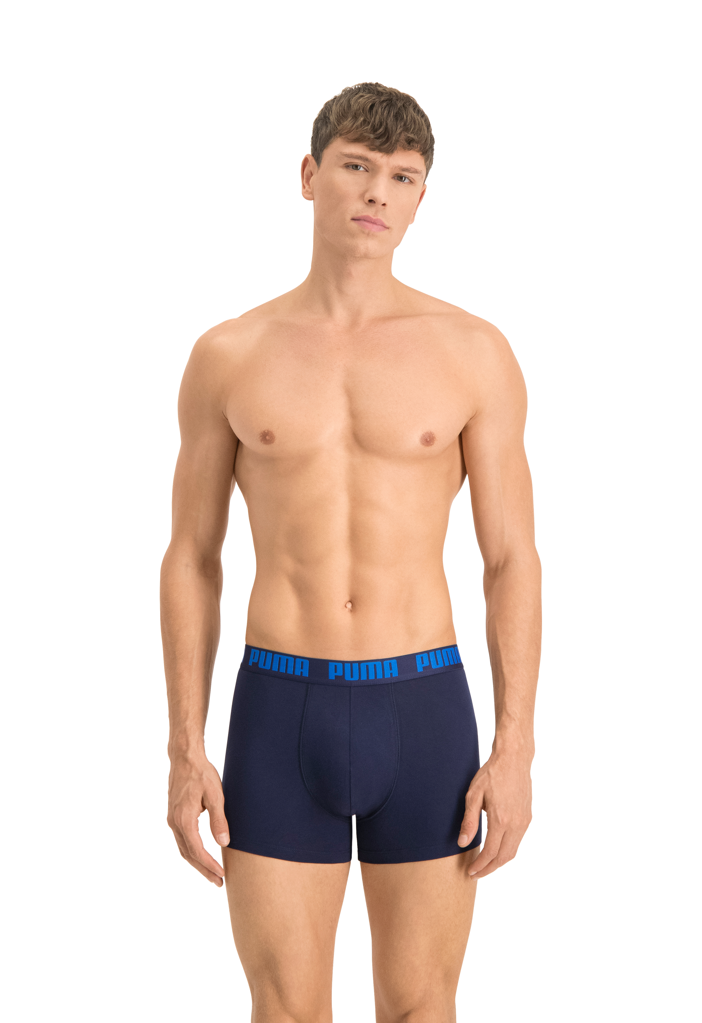 Puma 2er Pack Basic Boxer Herren Boxershorts 601015001 (056 blue)